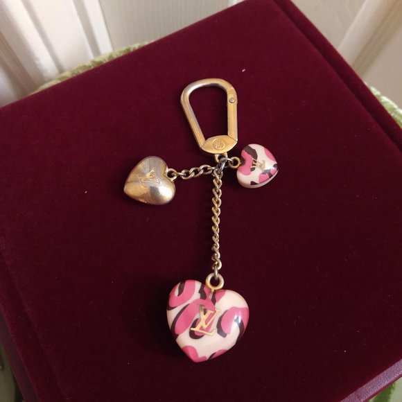 Louis Vuitton Stephan Sprouse Leopard Heart Charm - Picture 2 of 8